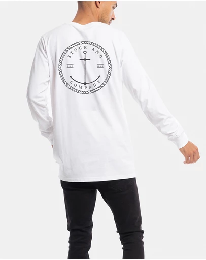 Stock & Co. - Stock & Co Anchor Long Sleeve Tee
