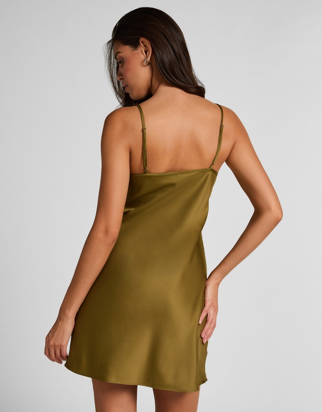 Hunkemoller - Satin Lace Slipdress