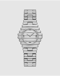 Breda - Coda Silver and Metal Bracelet Watch, 32MM