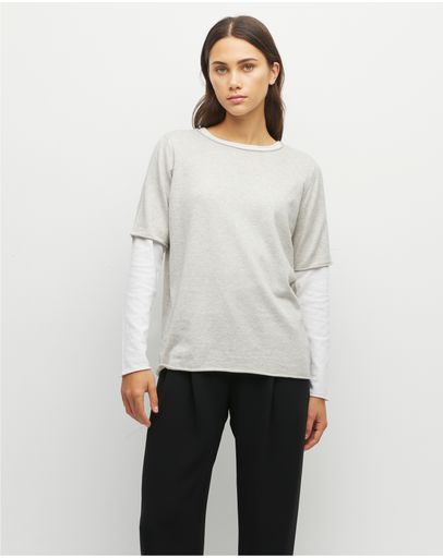 Soft Grey Marle
