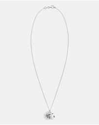 Kuzzoi - ICONIC EXCLUSIVE - Necklace Compass Anchor Medallion 925 Sterling Silver