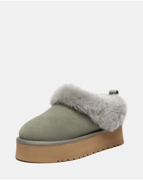 EVERAU - Australian Shepherd Ugg Glacial Cow Suede Upper UGG Boots