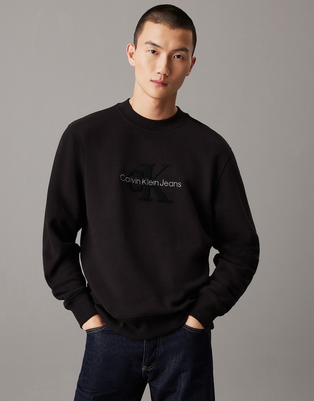 Calvin Klein Jeans - Chenille Monogram Sweatshirt
