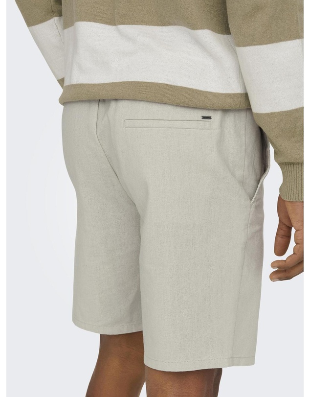 Only & Sons - Linus Linen Blend Shorts