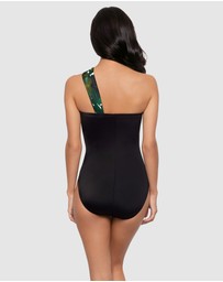 Magicsuit - Palmetto Goddess One Shoulder Tummy Control Swimsuit