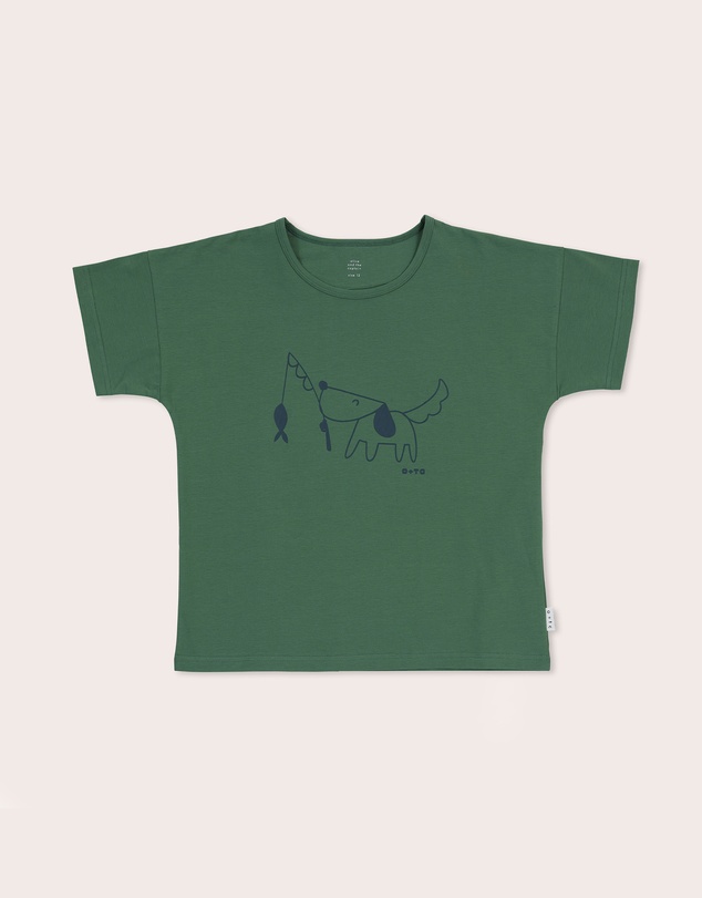 Olive & The Captain - Gone Fishing Relaxed Fit Tee