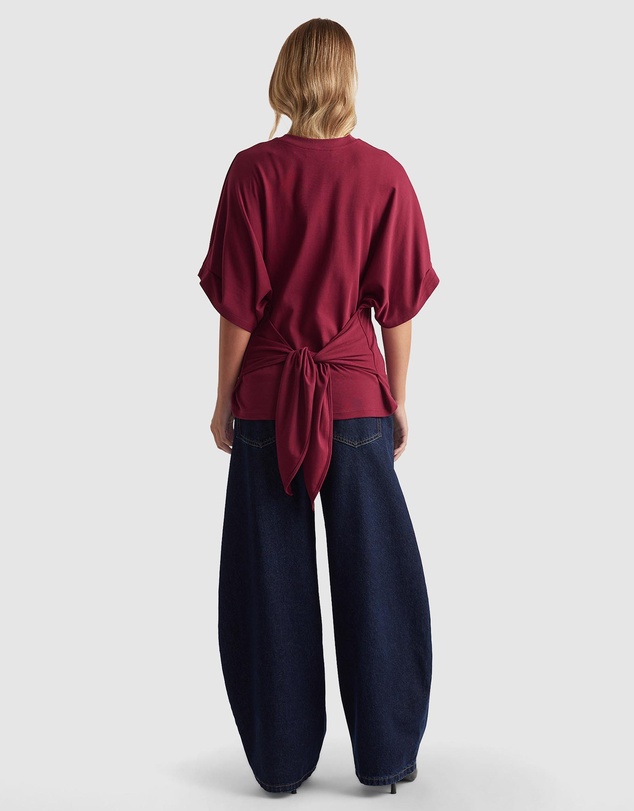 Decjuba - Leah Tie Back Tee