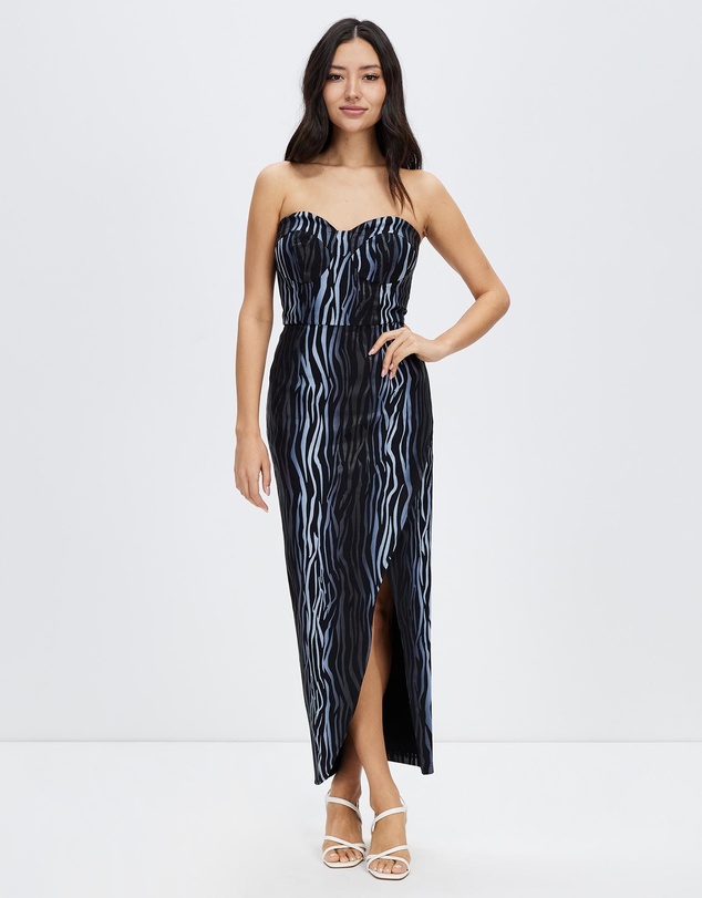 Honey and Beau - Untamed Bustier Maxi Dress