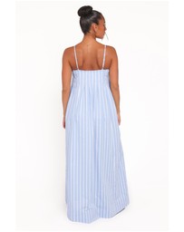 Petal & Pup - Arletta Maxi Dress - Blue Stripe