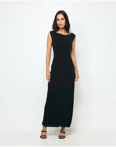 AERE - Ariadne Knit Maxi Dress