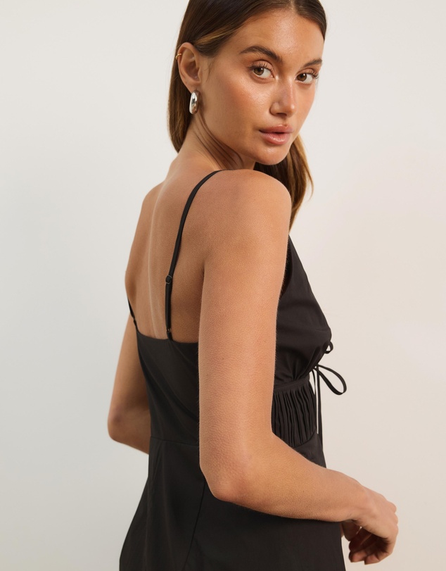 Atmos&Here - Sofie Cotton Poplin Midi Dress