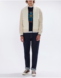 Marcs - Dimitri Padded Zip Front Sweat Jacket