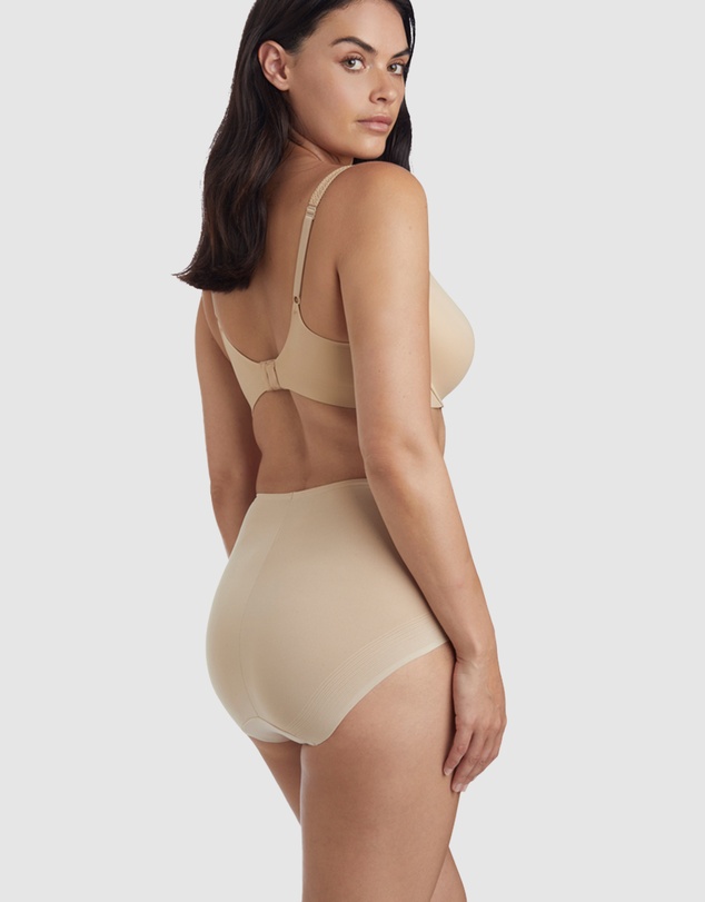 Naomi & Nicole - Light Shaping High Waist Everyday Shapewear Brief (Pack of 2)