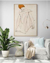 Inka Arthouse - Dancer by Egon Schiele Art Print