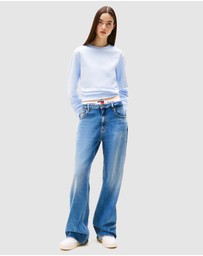 Tommy Jeans - Mia Midrise Relaxed Straight Jeans