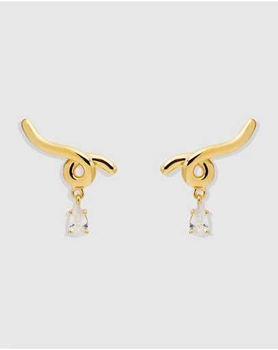 By Charlotte - Entwined With You Earrings