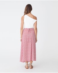 Forcast - Tara Floral Wrap Skirt