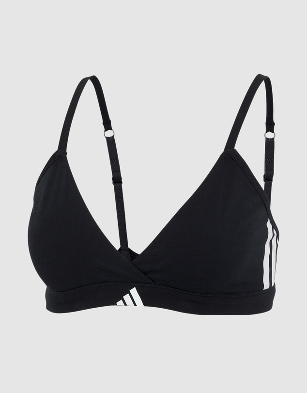 adidas Sportswear - Active Essentials Cotton 3 Stripes Triangle Wrap Bralette