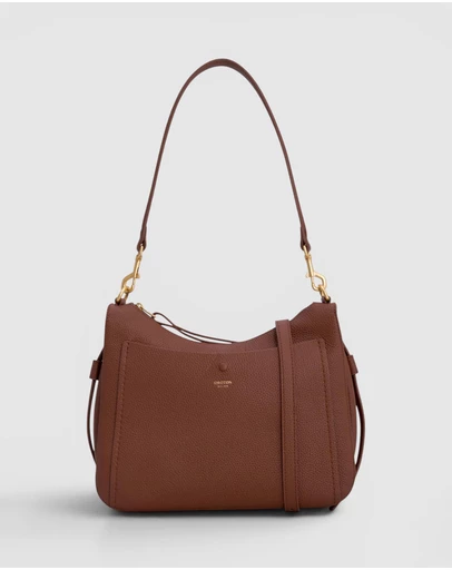 Oroton - Hailey Soft Day Bag Pebble