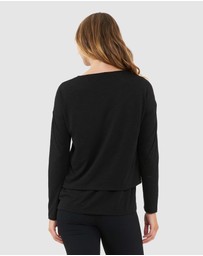 Ripe Maternity - Jazmin Long Sleeve Nursing Top