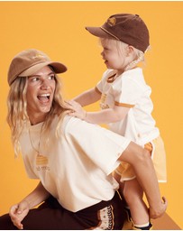 Banabae - Rad Mama Classic Organic Cotton Longline Tee - Natural