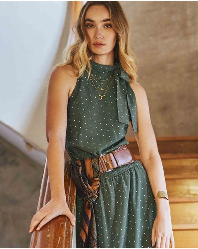 Olive/Ivory