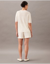 Calvin Klein - Luxe Linen Top