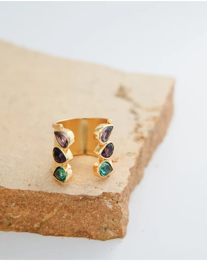 Meshca - Trio Spirit Bridge Ring