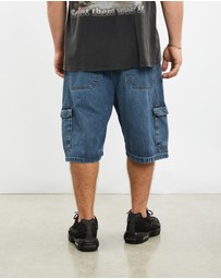Vintage by The Real Deal - Pre Loved - Vintage Wrangler Denim Cargo Shorts