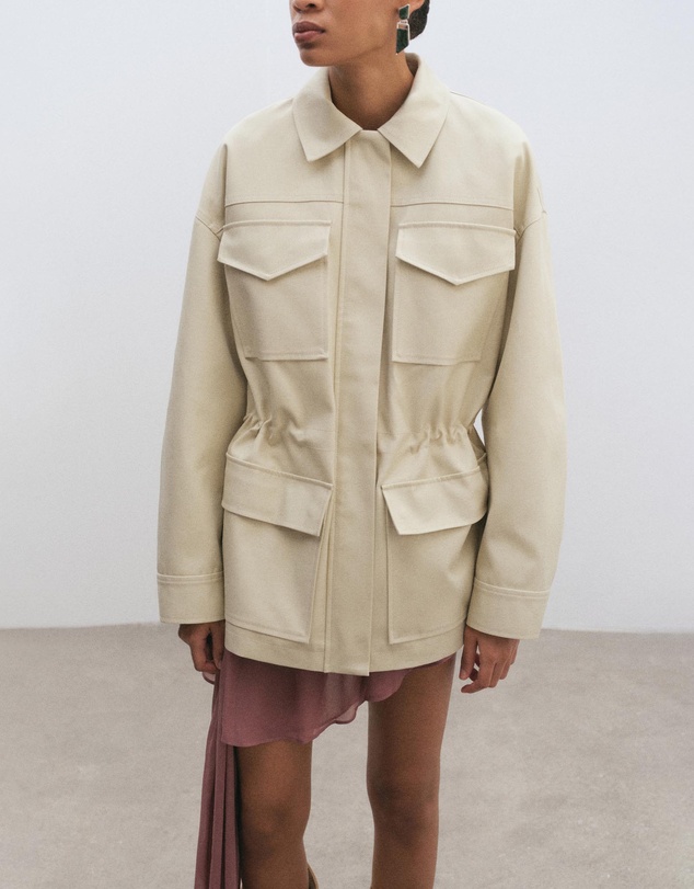M.N.G - Oversized Parka with Pockets