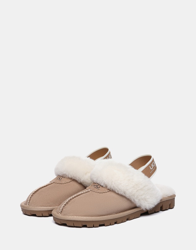 EVERAU - Australian Shepherd Ugg Waffle Plus Cow Suede Upper House Shoes