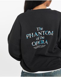 Vintage by The Real Deal - Pre Loved - Vintage 1988 The Phantom of the Opera 'Glow in the Dark' Sweatshirt
