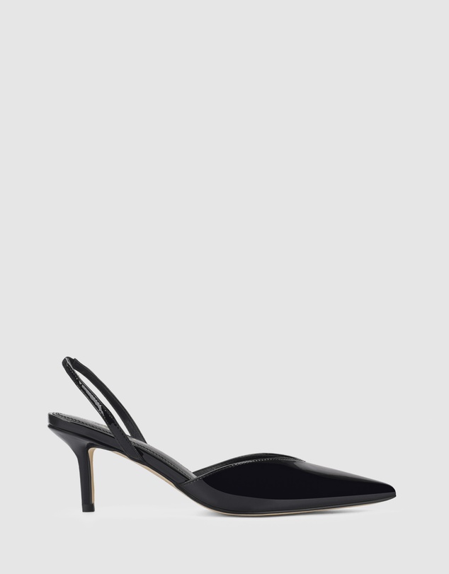 Siren - Yoco Slingback Kitten Heels