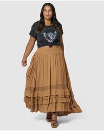 The Poetic Gypsy - Frontier Maxi Skirt