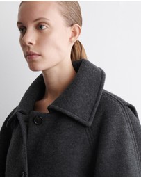 COS - Sculpted Wool-Blend Coat