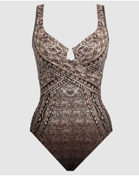 Miraclesuit Swimwear  - Cappadocia Criss Cross Escape Underwired Shaping Swimsuit
