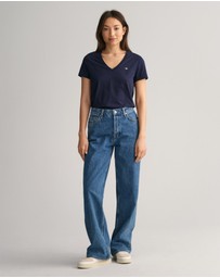 Gant - Shield V-Neck T-Shirt