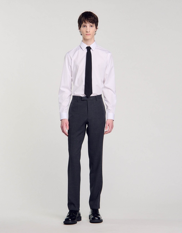 Sandro - Berkeley Grey Suit Pants