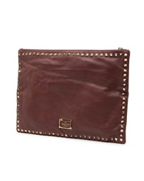 Pre-Loved by Azura Reborn - Pre-Loved Large Leather Rockstud Clutch