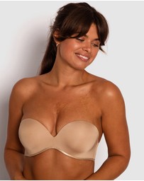 Bras N Things - Inner Essence Devilish Push Up Strapless Bra - Nude