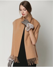 Ozwear Connection Uggs - Ugg 100% Wool Scarf Beige