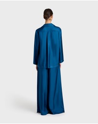 BONDI BORN - Marfa Silk Classic Shirt