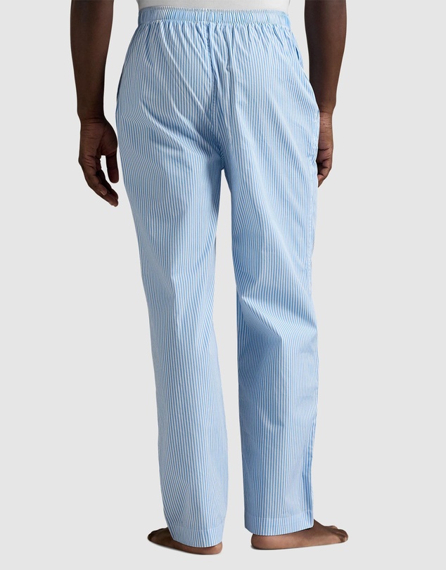 Polo Ralph Lauren - Polo Bear Striped Cotton Pajama Pants
