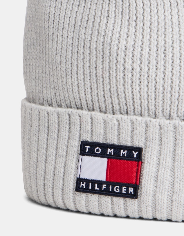 Tommy Hilfiger - Heritage Flag Rib-Knit Beanie - Kids