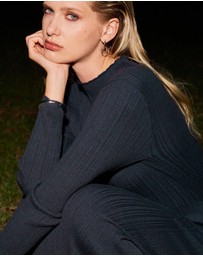 Forcast - Bambi Knit Midi Dress