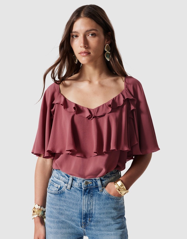 & Other Stories - Ruffle Blouse