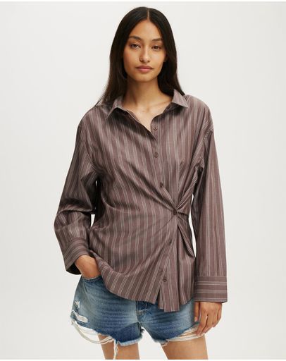 Wendy Stripe Dark Oak