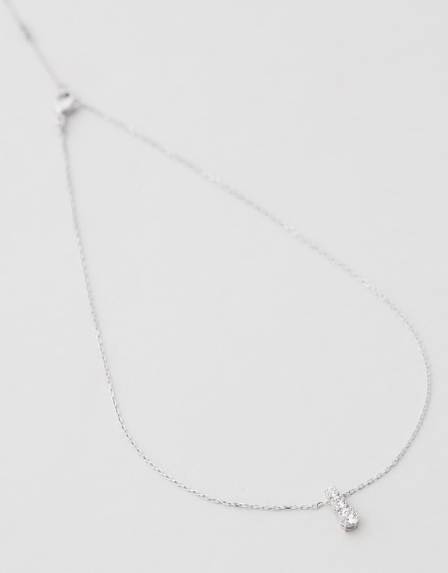 Swarovski - Stilla Attract pendant, Round cut, White, Rhodium plated