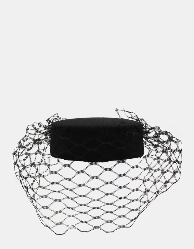 Morgan & Taylor - Zahra Pillbox Hat in Black