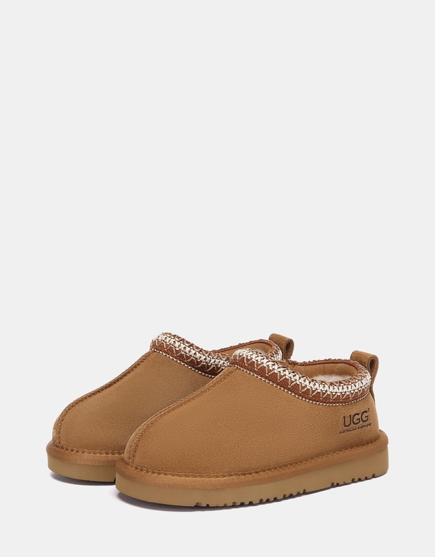 EVERAU - Australian Shepherd Ugg Tay Kids Cow Suede Upper House Shoes